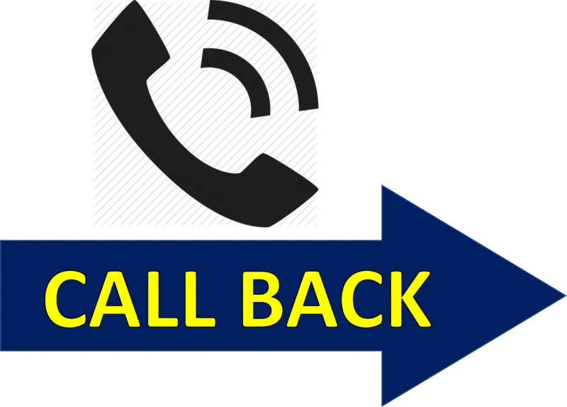 Call back sign